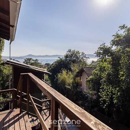 Apartamento Chale Rustico Vista Panoramica Para O Mar Mav002 Florianópolis Exterior foto